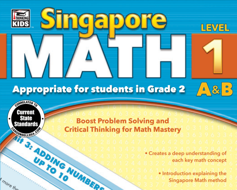 Singapore Math Level 1